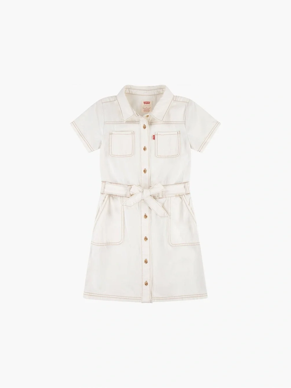 Levi’s UTILITY DRESS W/ BELT BIG GIRLS NWT